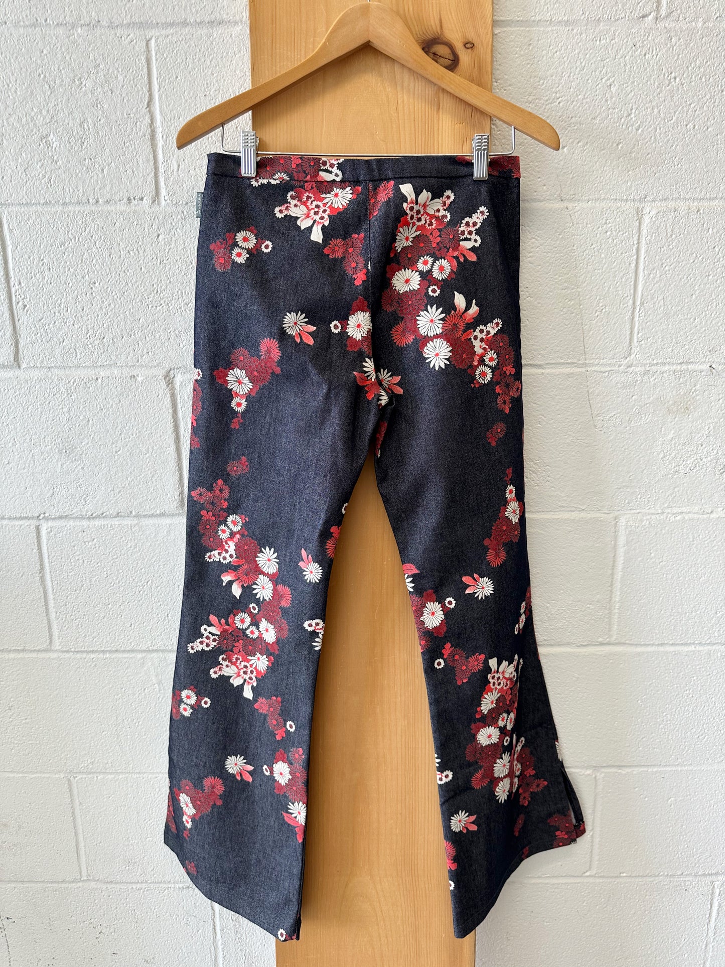 Amnesia Paris Floral Flares : M/L