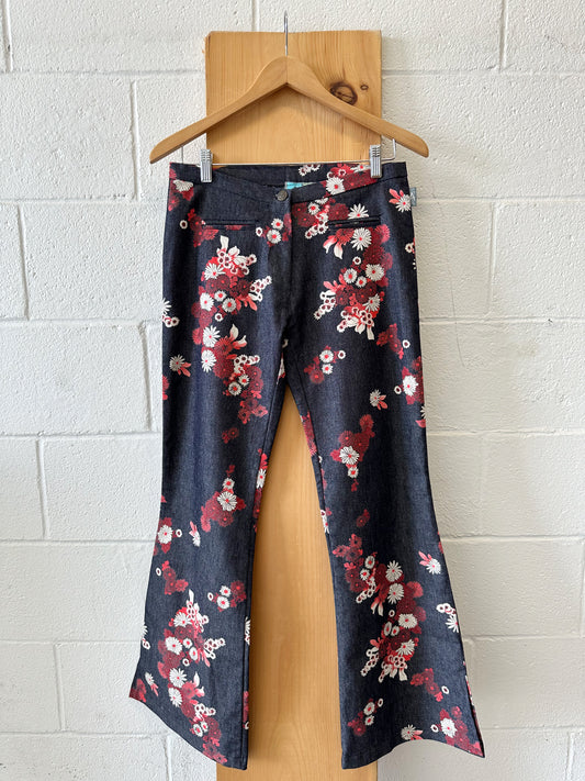 Amnesia Paris Floral Flares : M/L