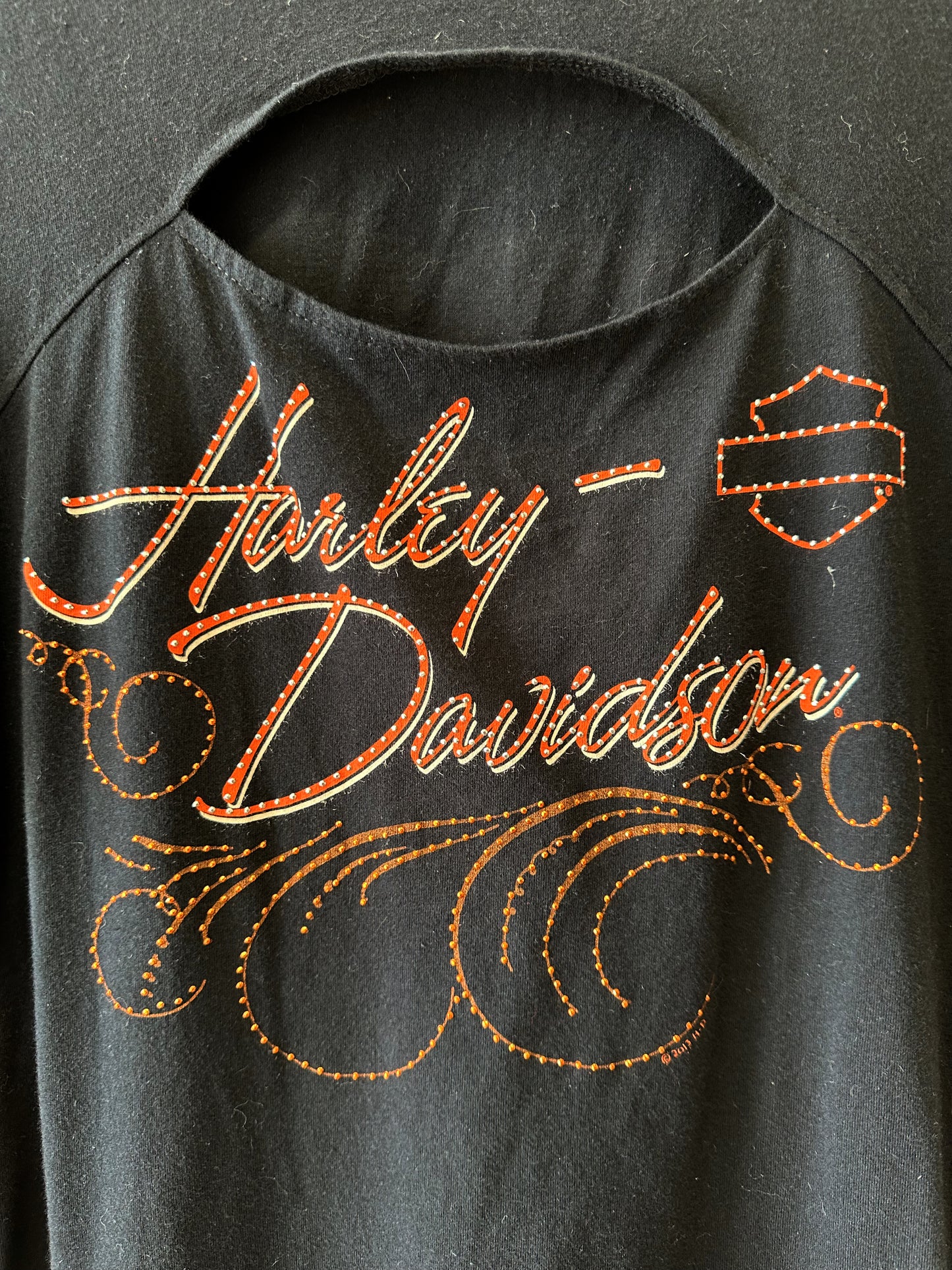 Harley Cut Out Long Sleeve : XL