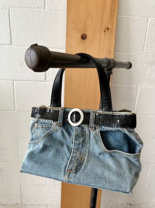 Belted Jean Bag