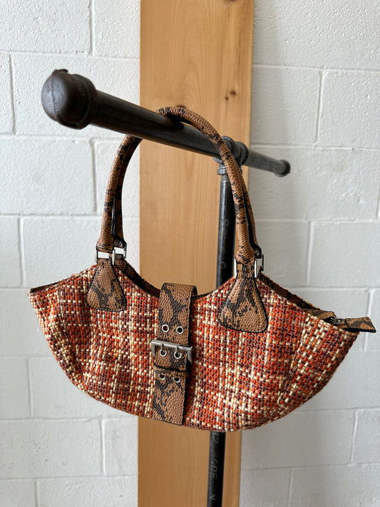 Autumn Tweed Shoulder Bag