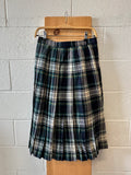 Vintage Plaid Midi Skirt : 12