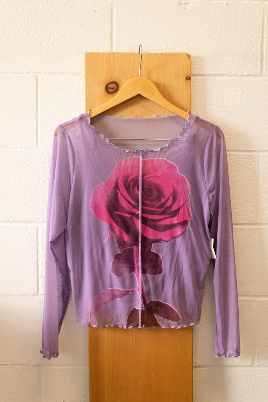 Rose Mesh Top : XL