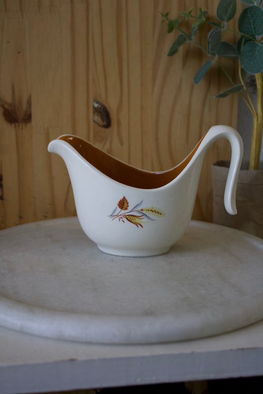 Vtg Fall Gravy Boat (Local Pick Up Only)
