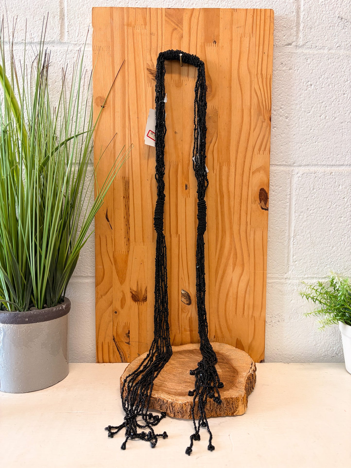 Beaded Black Belt : OS