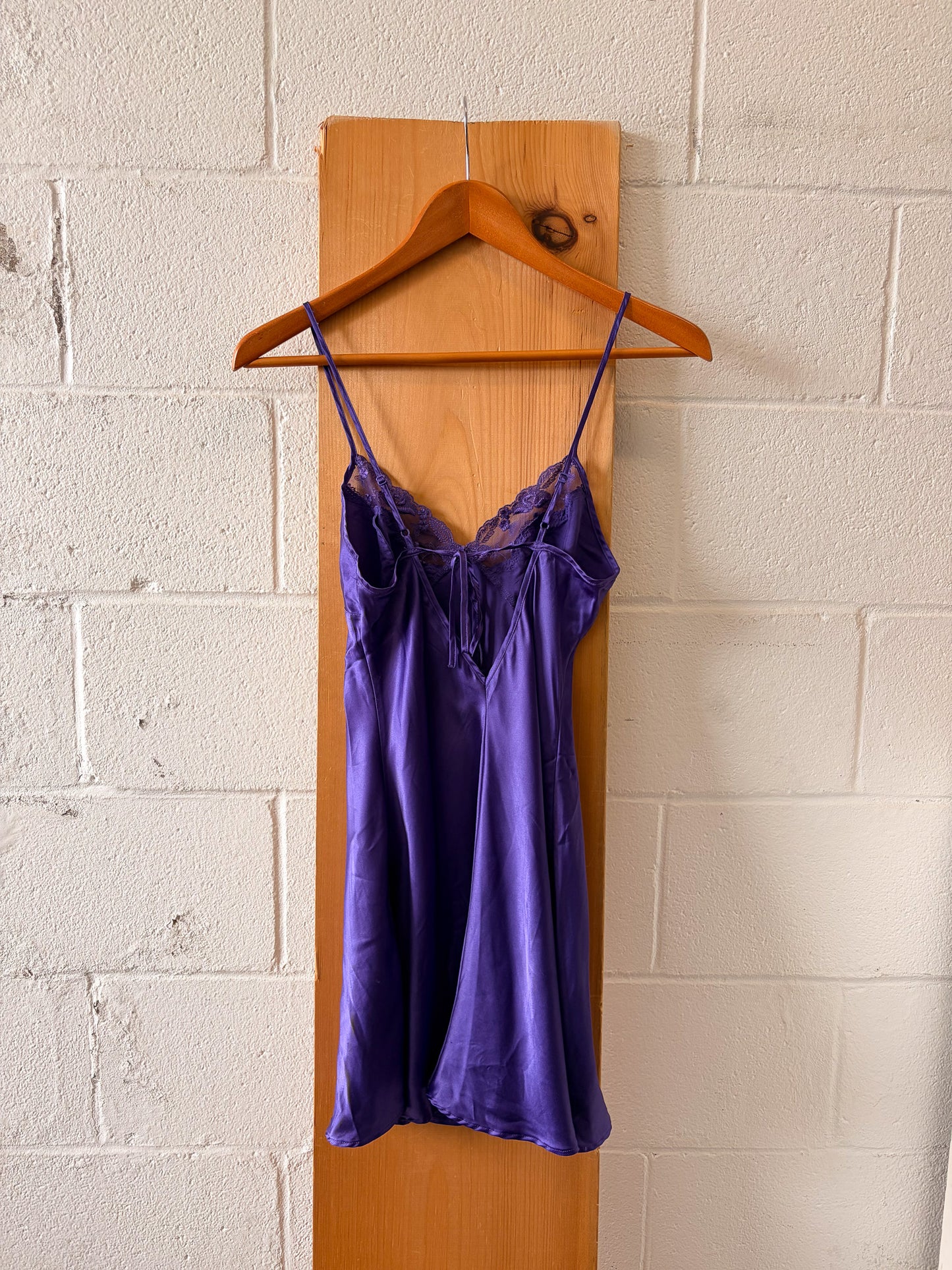 Y2K Purple Victoria's Secret Slip : XS