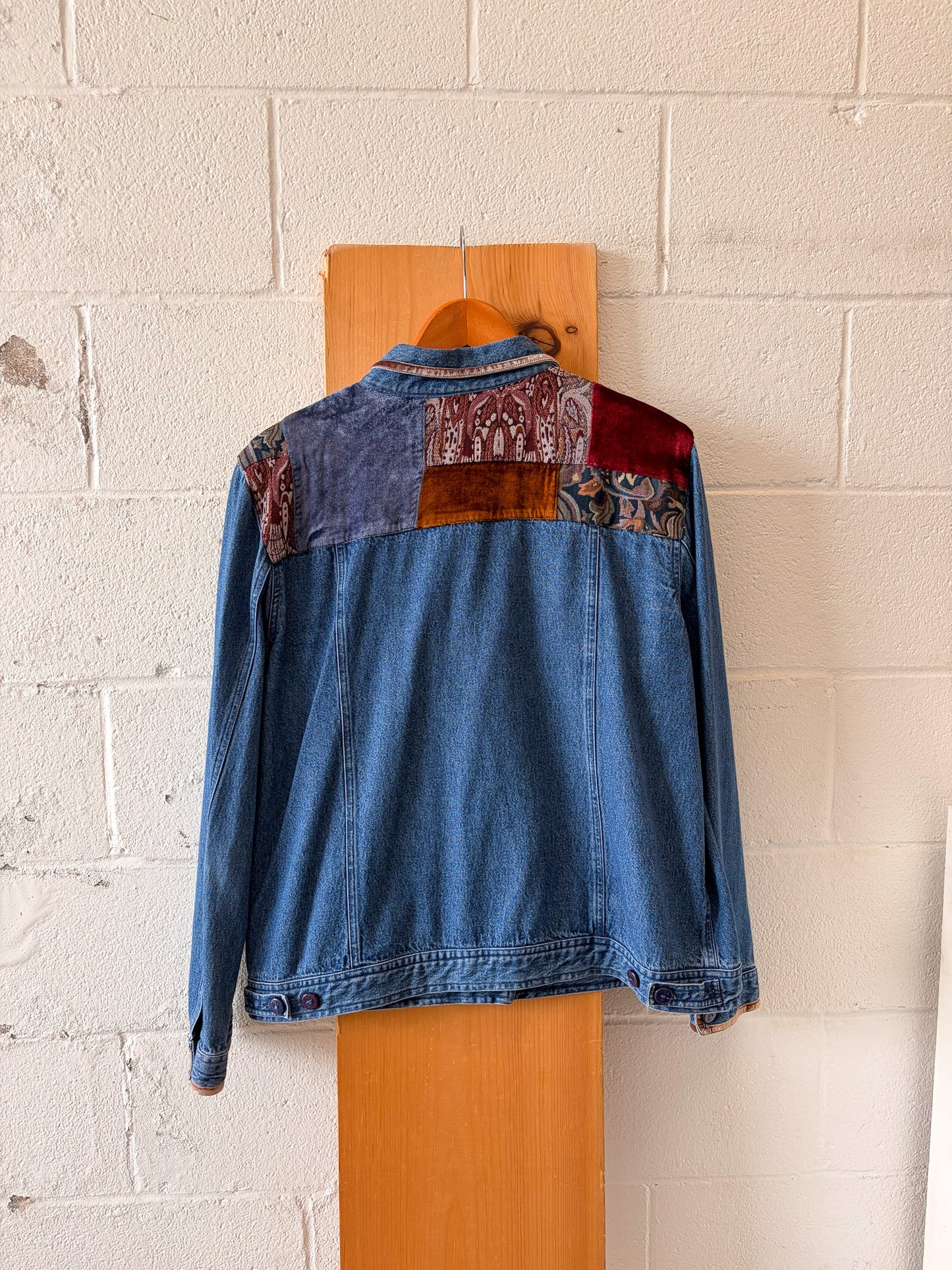 Patchwork Denim Jacket : 16