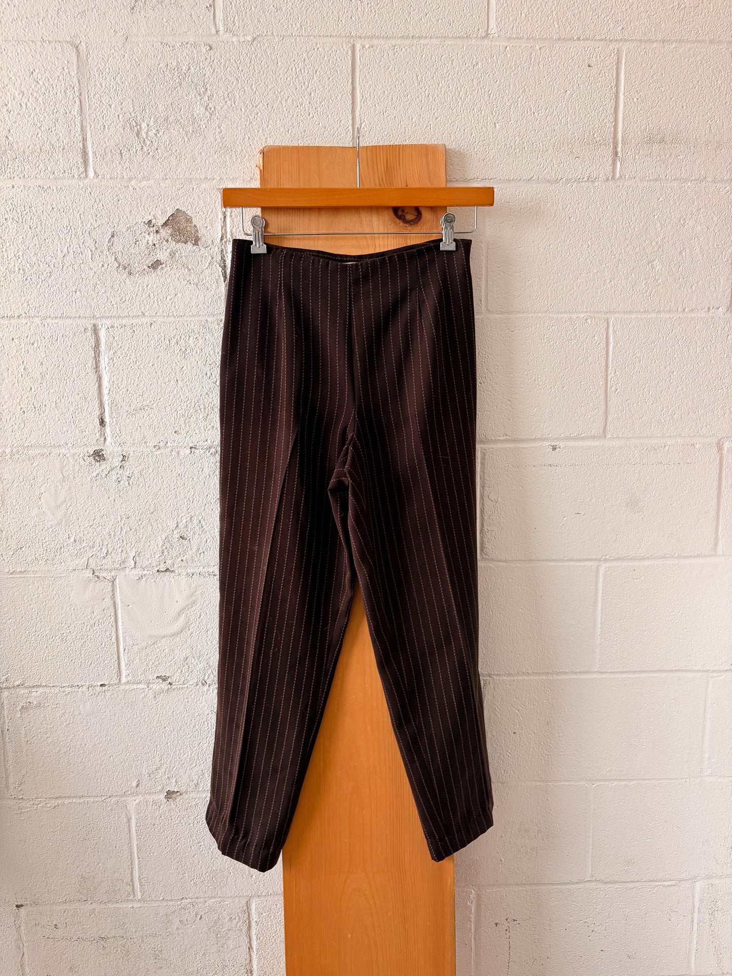 Striped Brown Trousers : 6