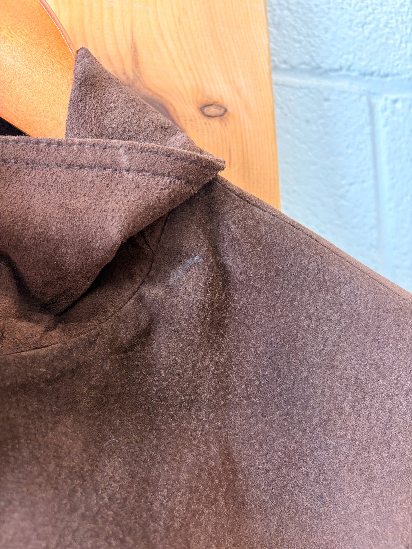 Brown Suede Jacket : L
