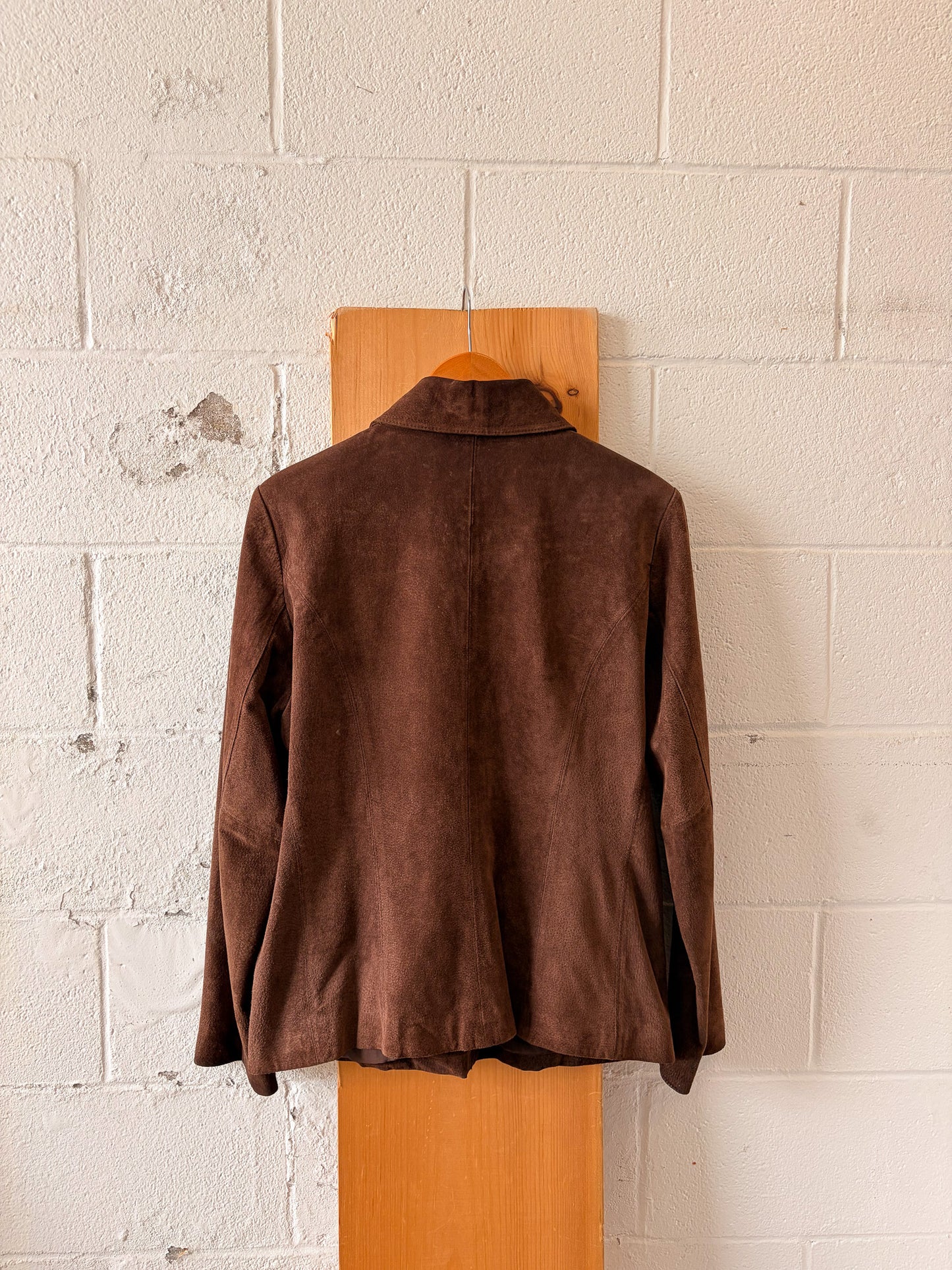 Brown Suede Jacket : L