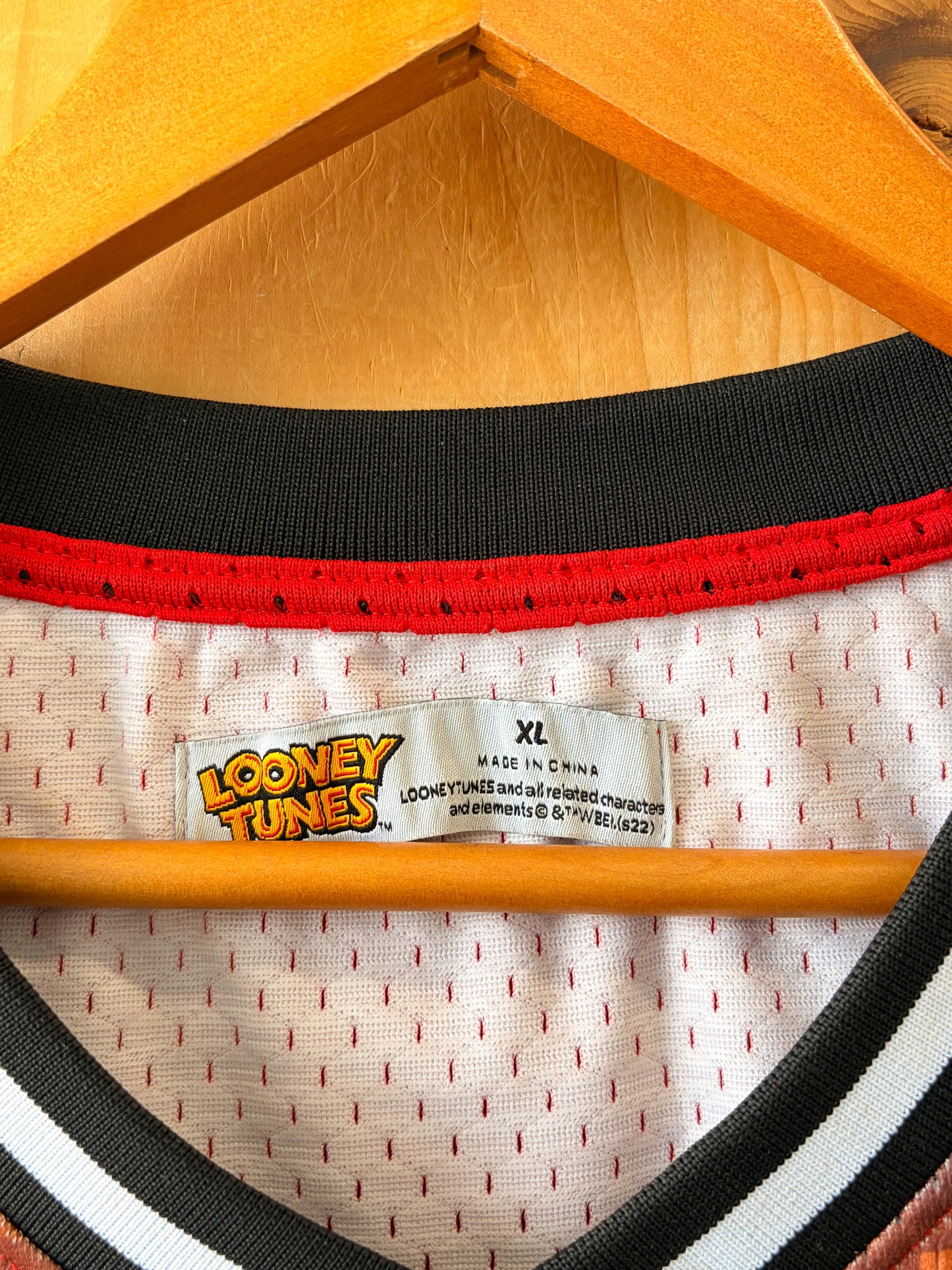 Looney Tunes Taz & Bugs Mesh Jersey : XL