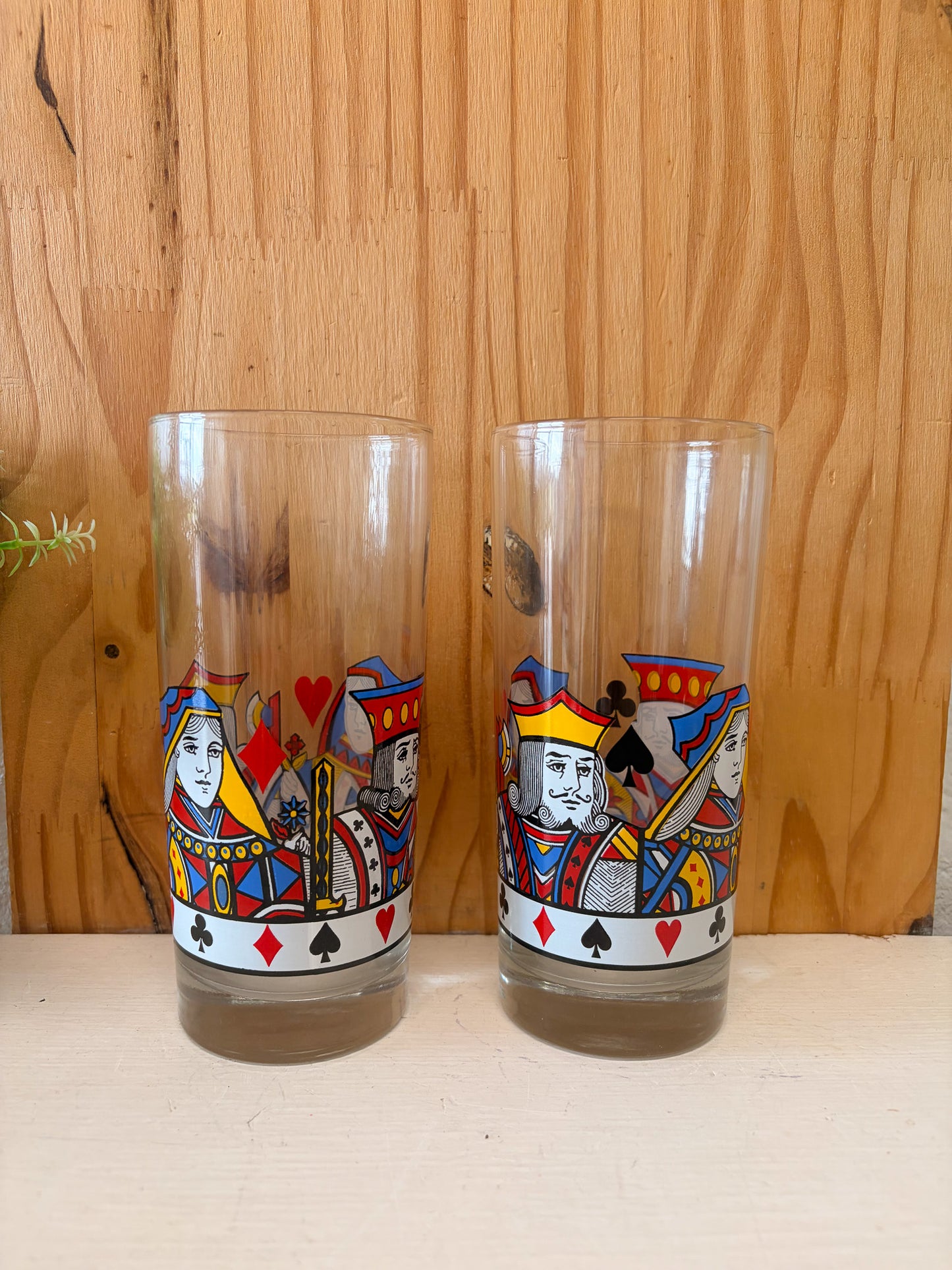 Set of Four Libbey King & Queen Highball Glasses (Local Pick Up Only)