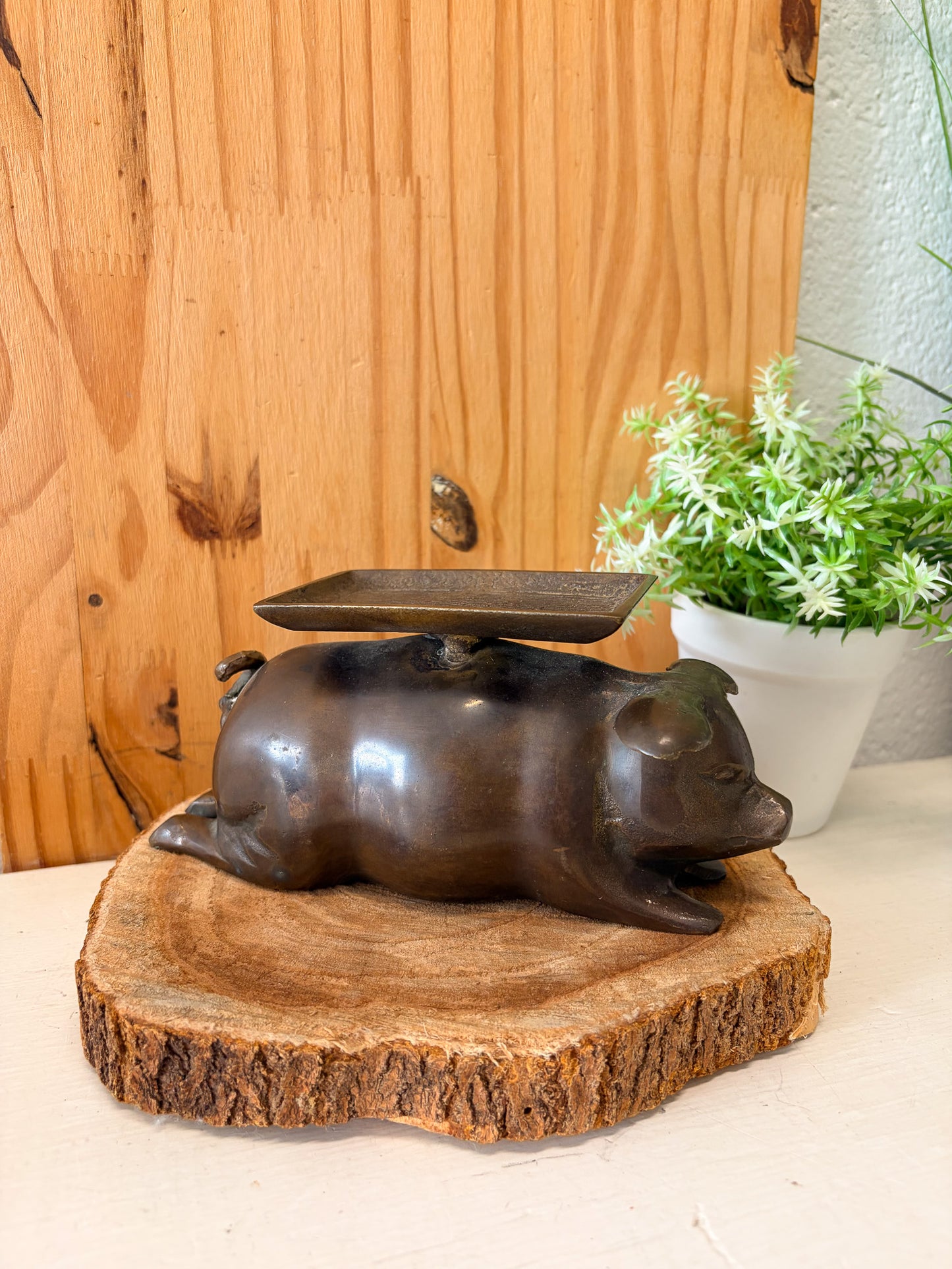 Vtg Metal Pig (Local Pick Up Only)