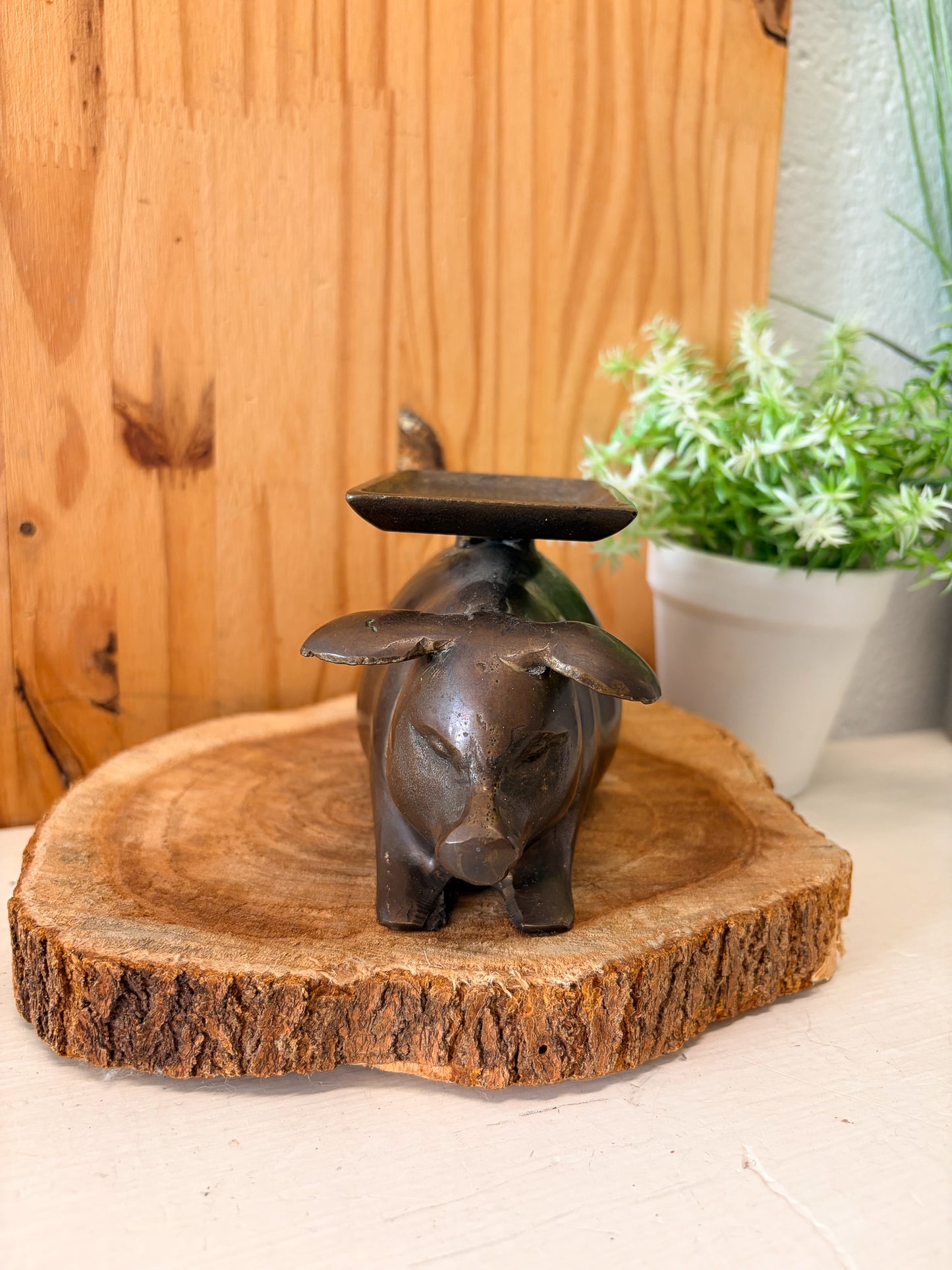 Vtg Metal Pig (Local Pick Up Only)