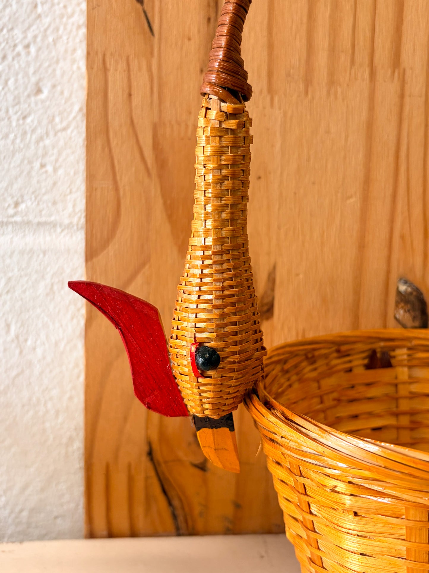 Rooster Wicker Basket (Local Pick Up Only)
