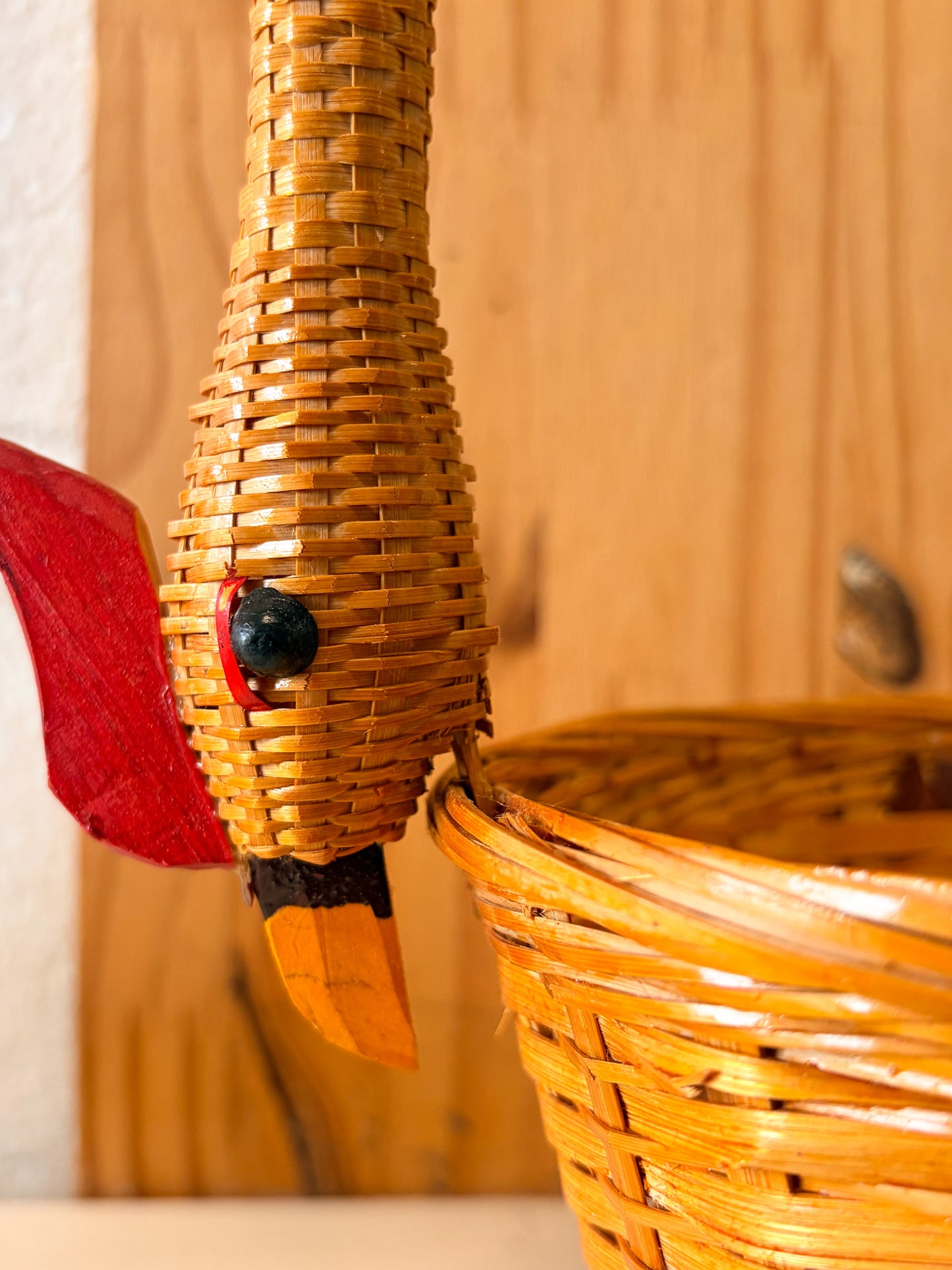 Rooster Wicker Basket (Local Pick Up Only)