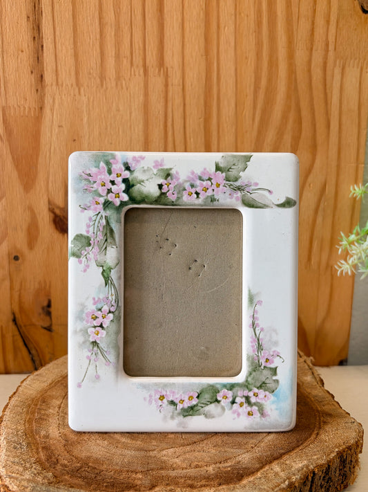 Vtg Little Floral Frame