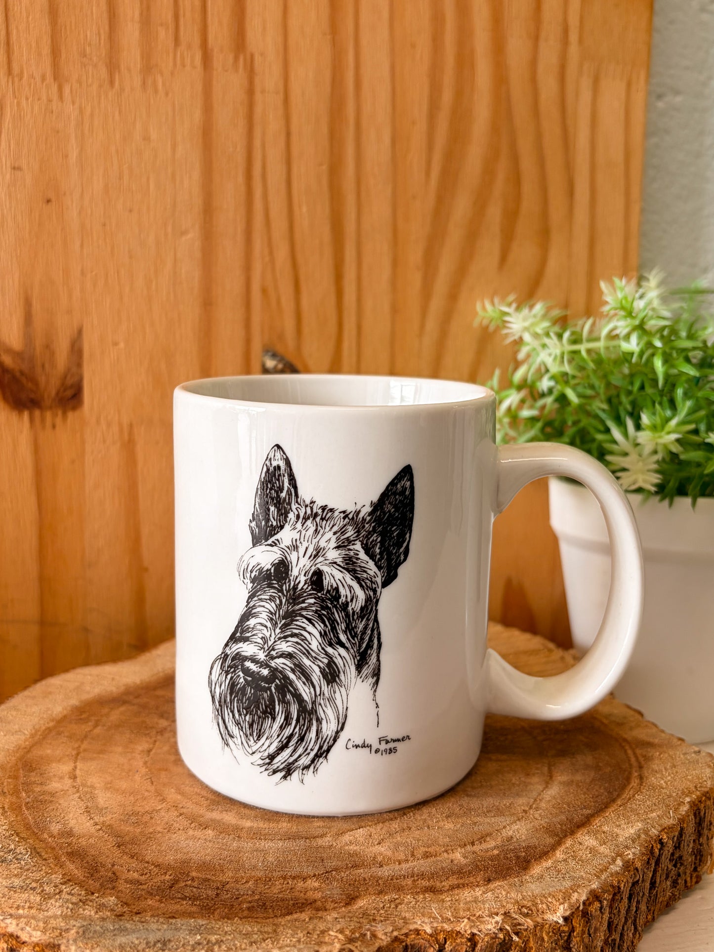 Vtg Scottie Dog Mug (Local Pick Up Only)