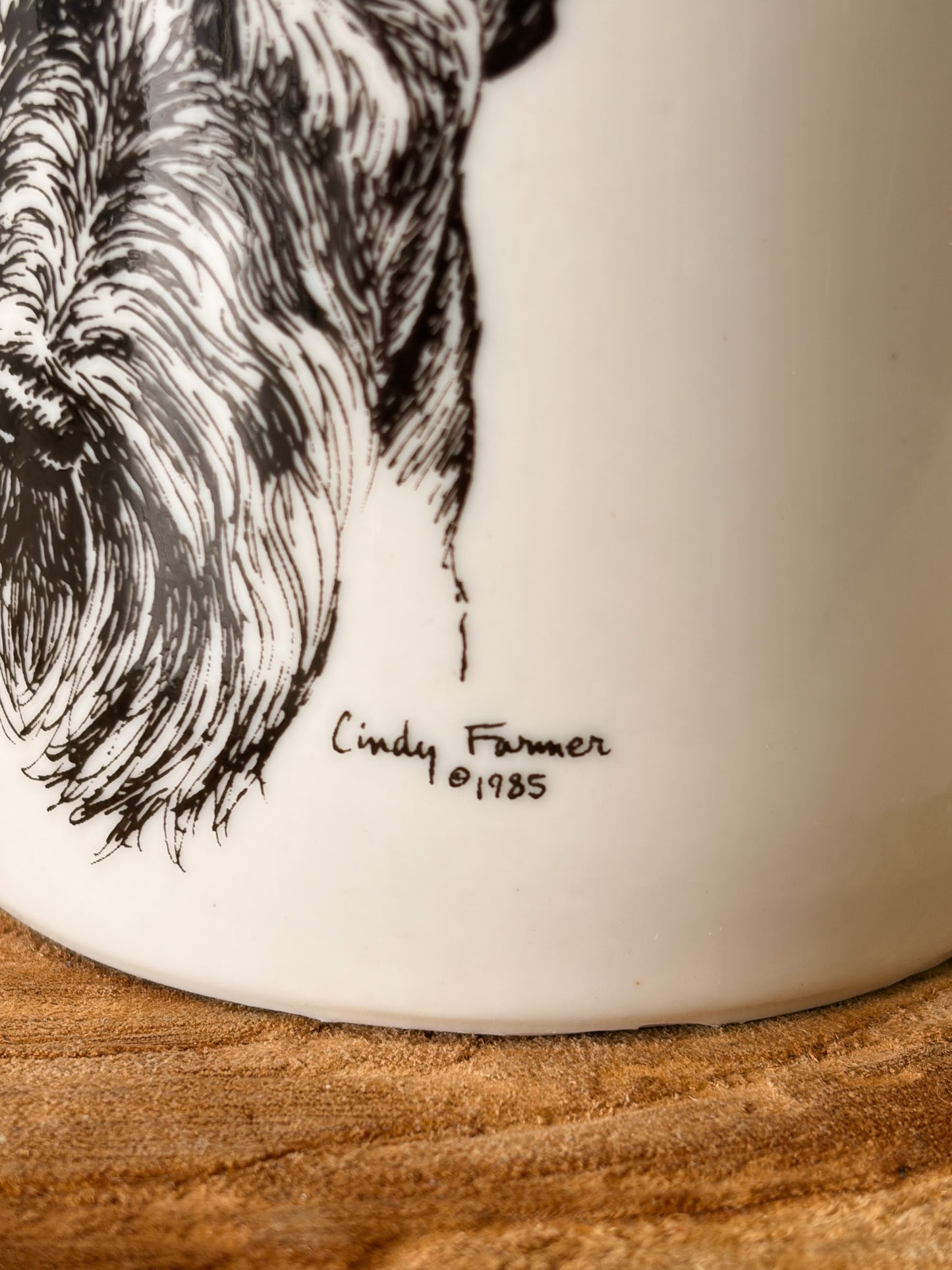 Vtg Scottie Dog Mug (Local Pick Up Only)