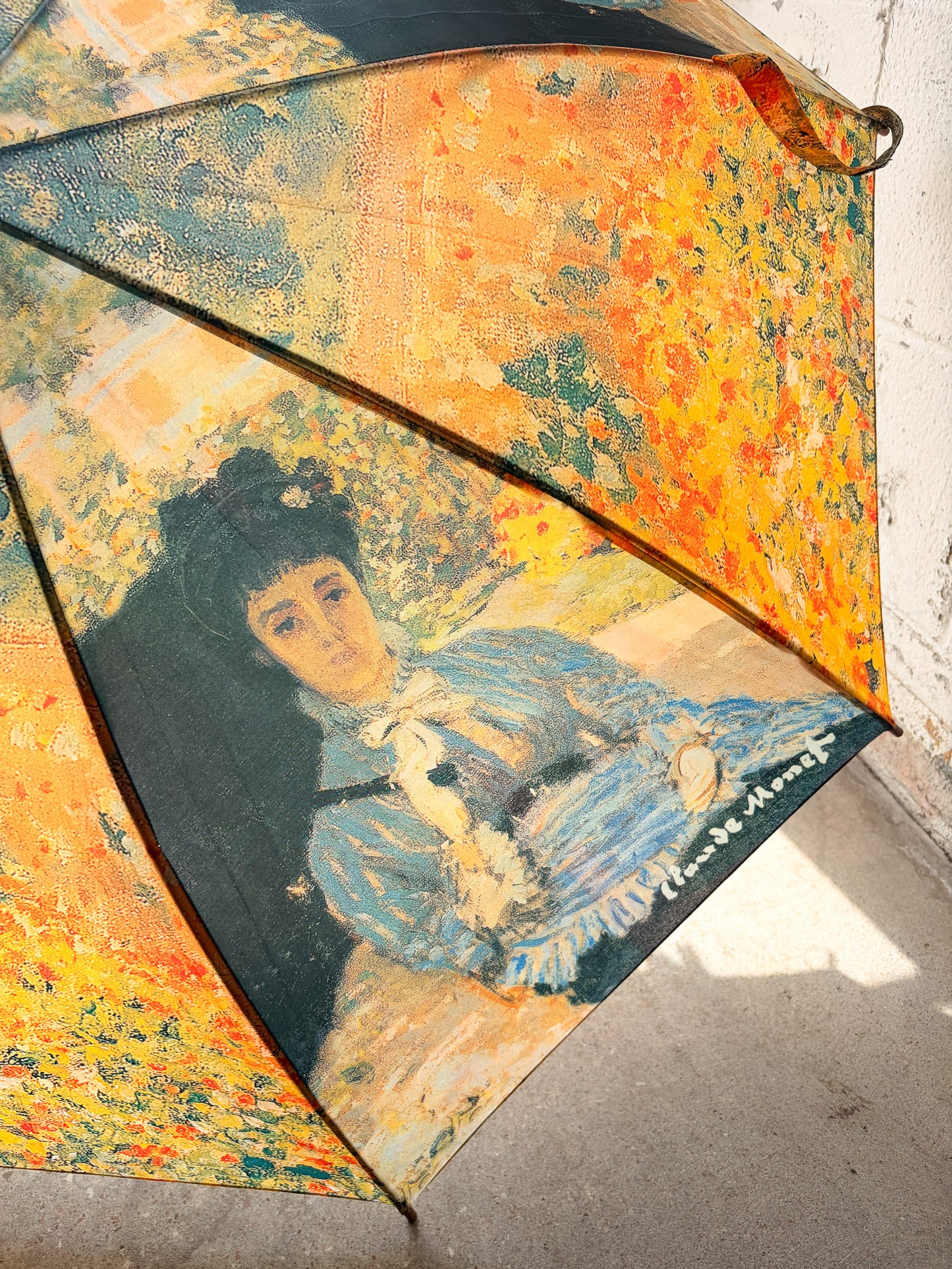 Claude Monet "Camille in the Garden" Umbrella (Local Pick Up Only)
