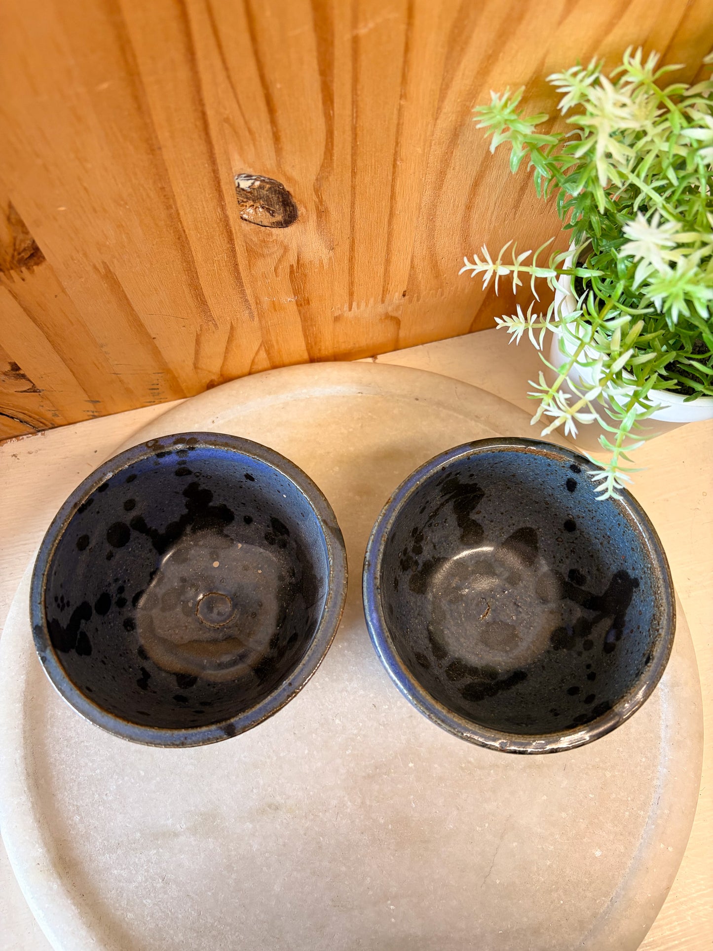Pair of Handmade Blue Bowls (Local Pick Up Only)