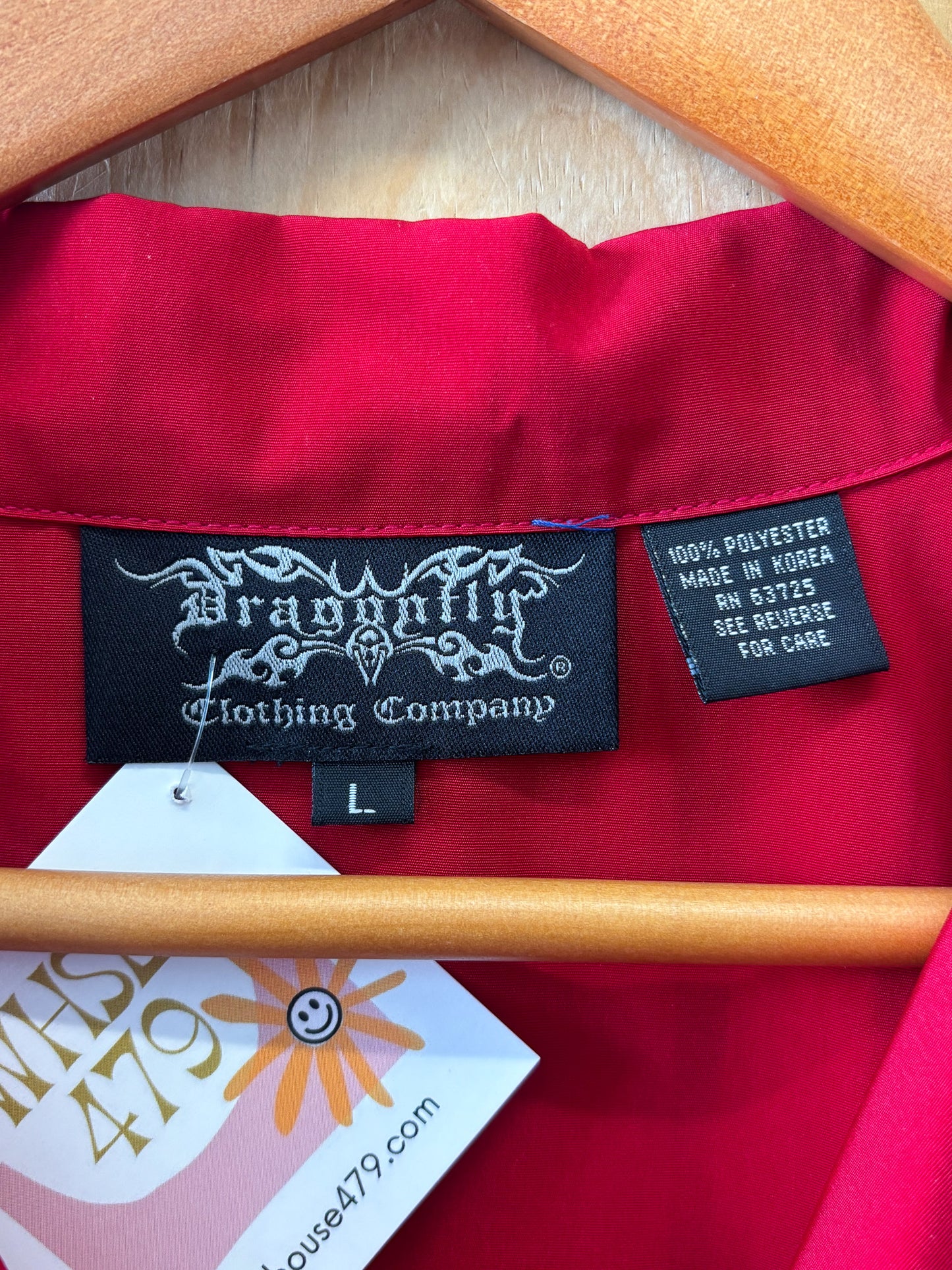 Vtg Dragonfly Short Sleeve : L