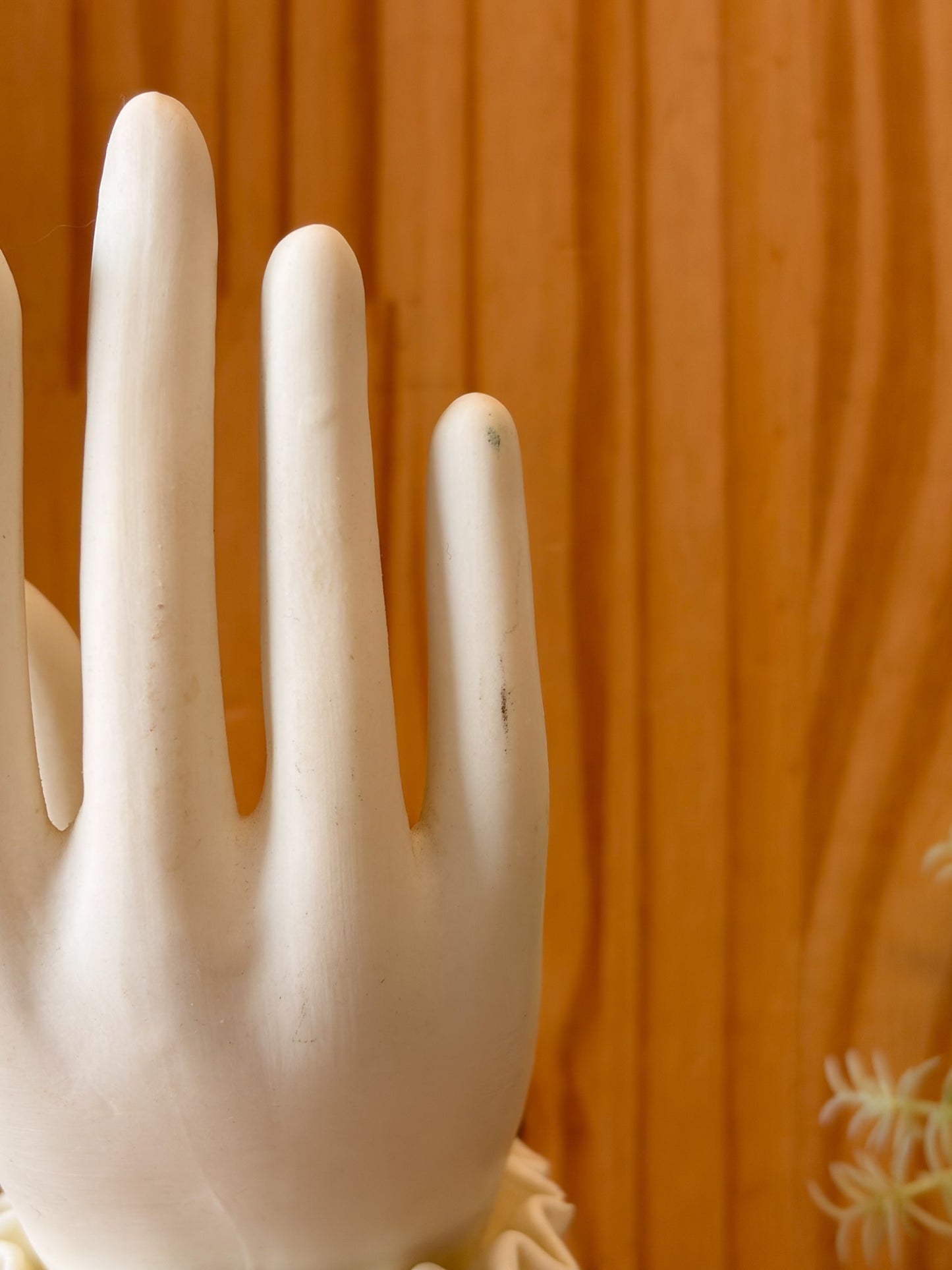 Vtg Victorian Style Bisque Porcelain Hand (Local Pick Up Only)