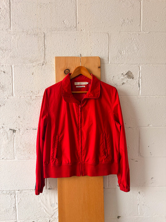 Vtg Red Tommy Hilfiger Jacket : XL