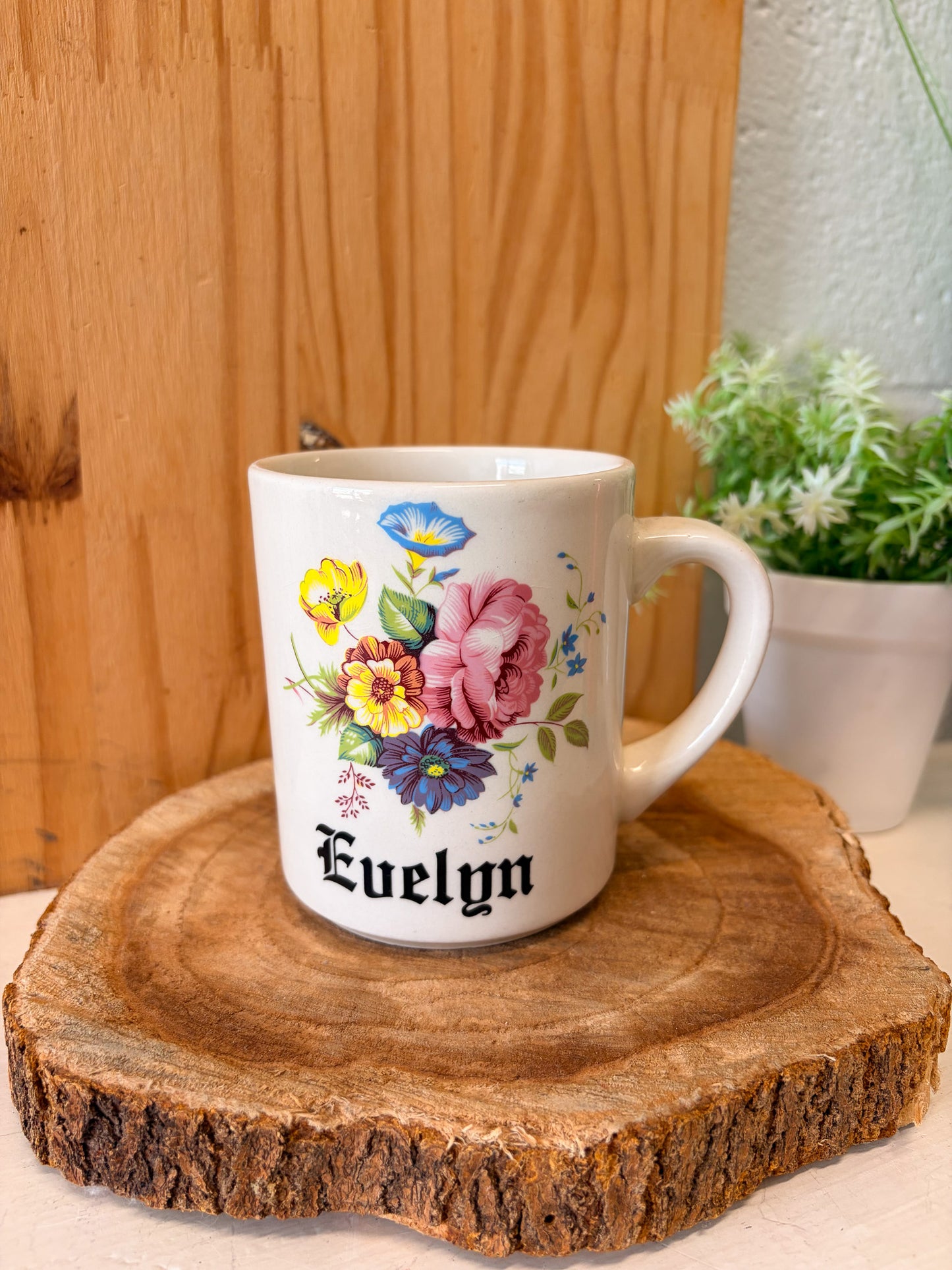 Vtg Evelyn Mug (Local Pick Up Only)