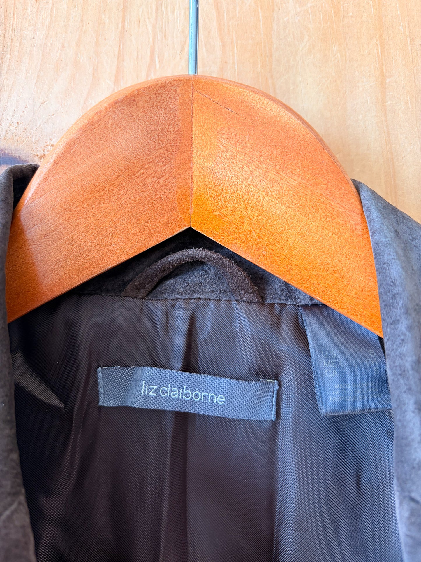 Dark Brown Suede Jacket : S