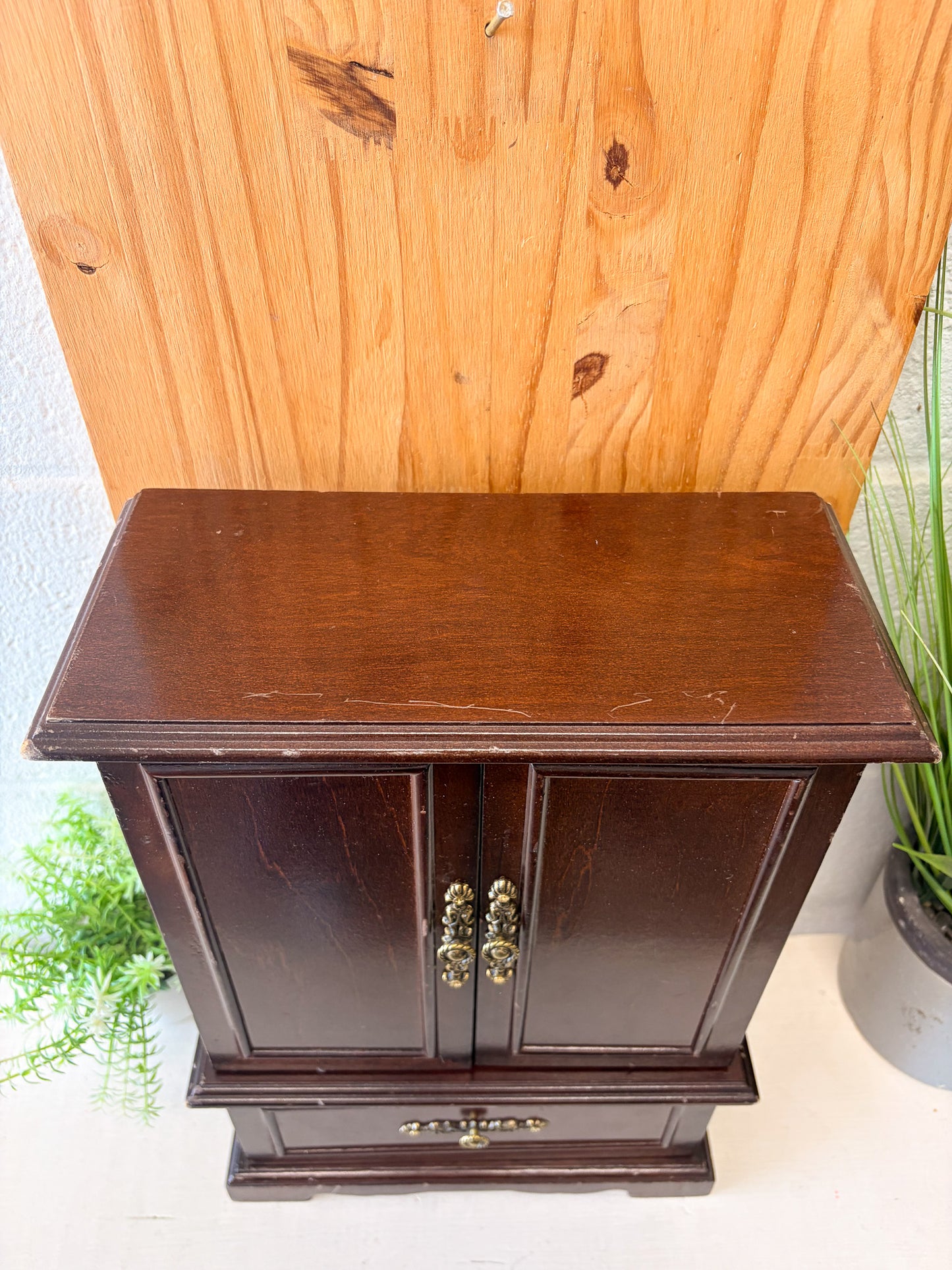 Wooden Jewelry Armoire (Local Pick Up Only)