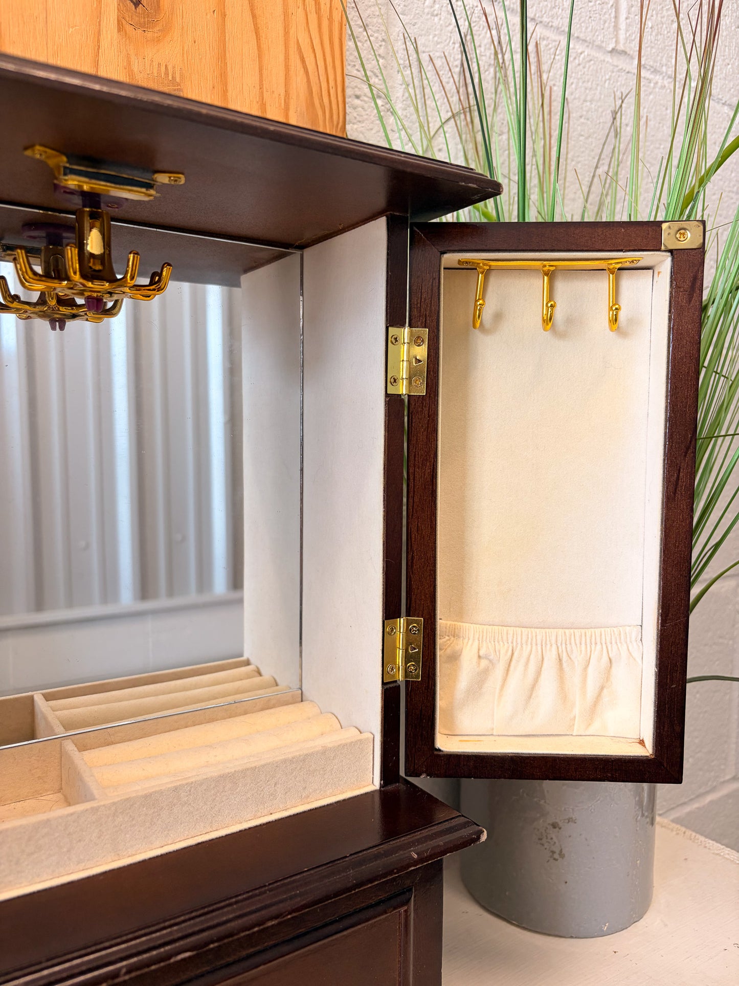 Wooden Jewelry Armoire (Local Pick Up Only)
