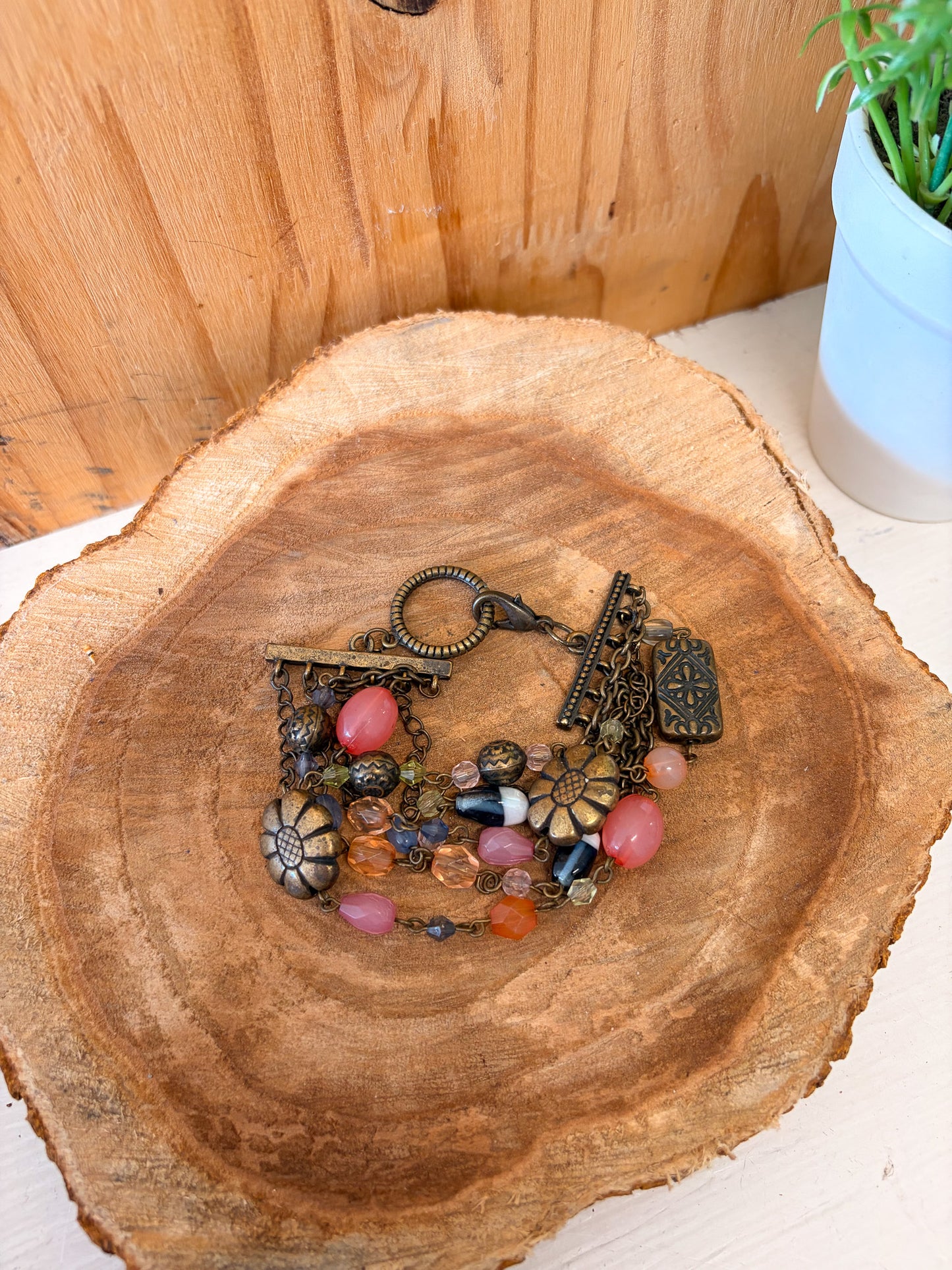 Colorful Layered Beaded Bracelet