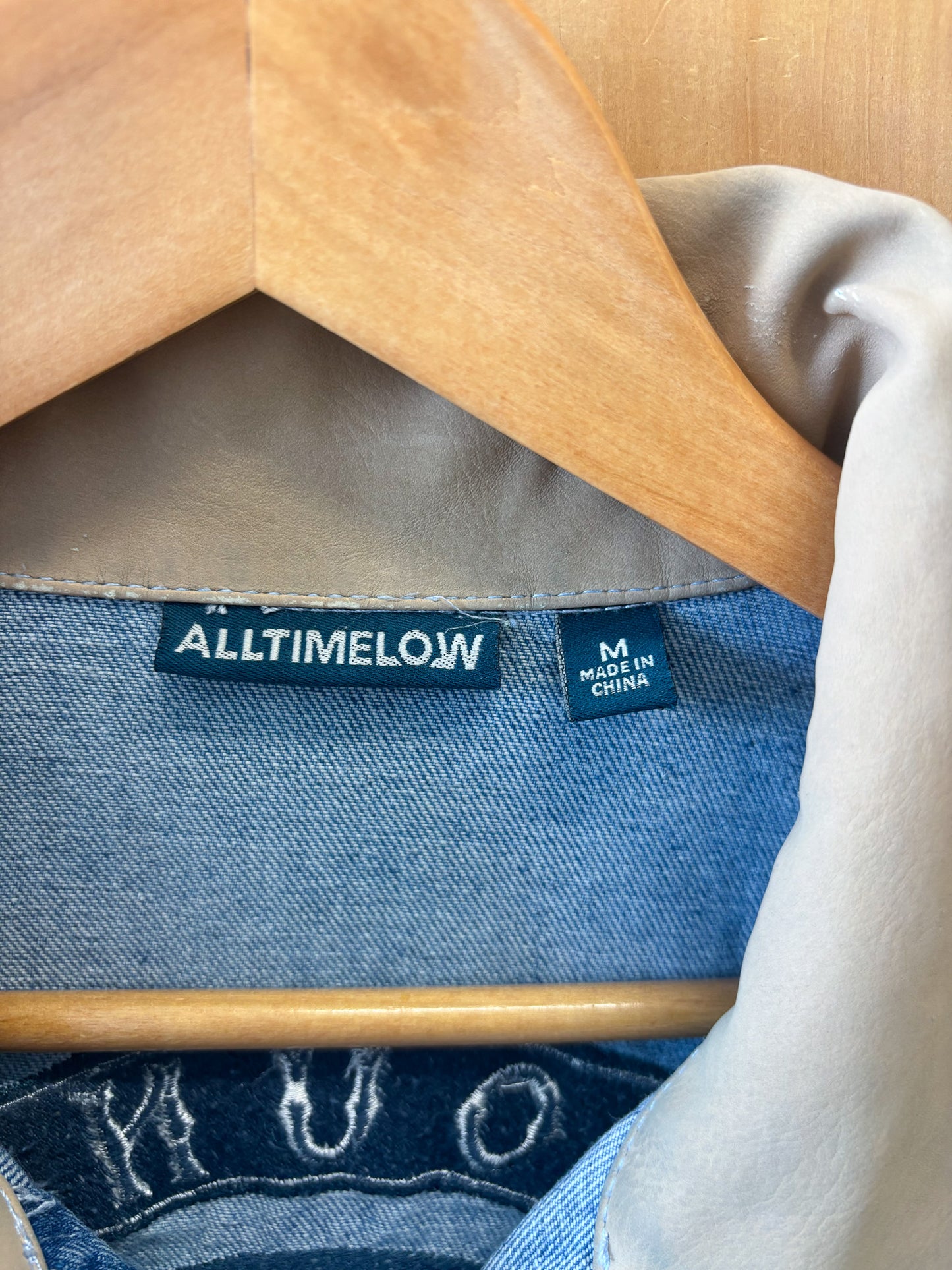 All Time Low Jean Jacket: M
