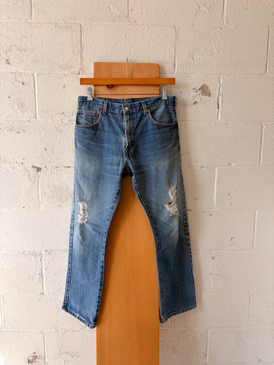 Faded Levi’s 517s : 33x30