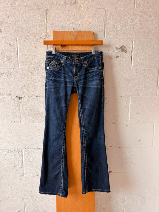 Dark Wash Big Star Jeans : 28L