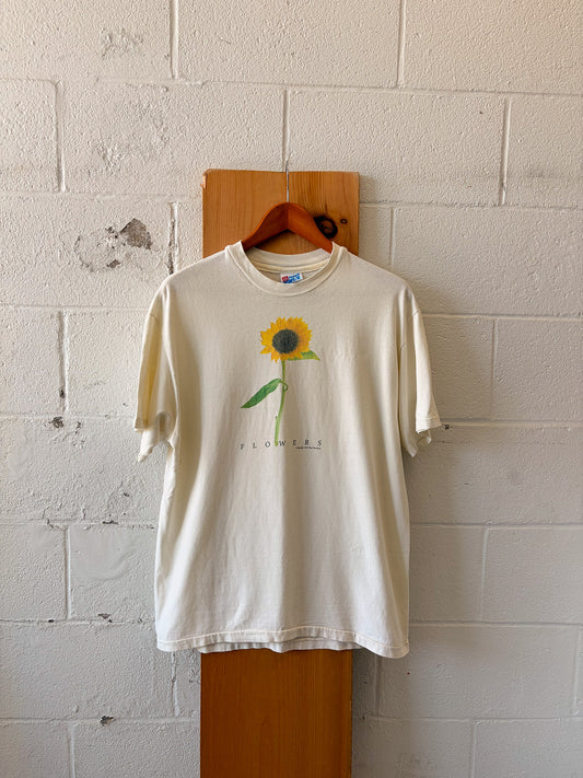 '94 Single Stitch Sunflower Tee : L