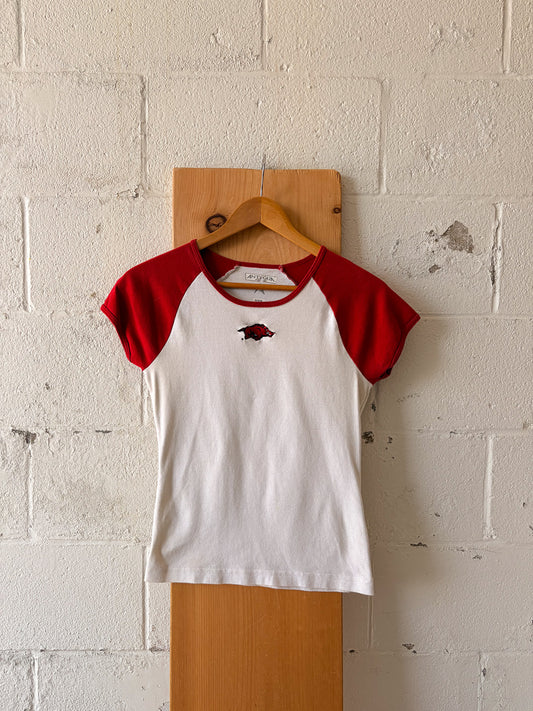 Razorback's Baby Tee : M