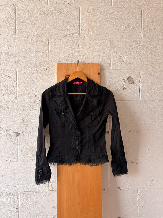 Little Fitted Black Jacket : S