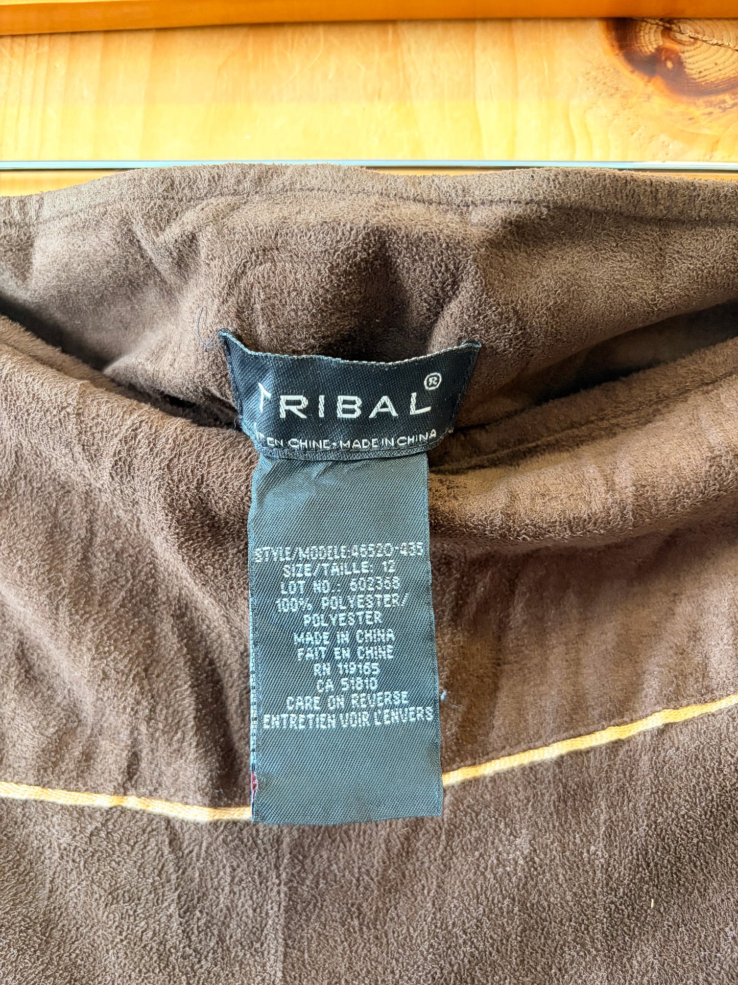 Long Brown Tribal Skirt : 12