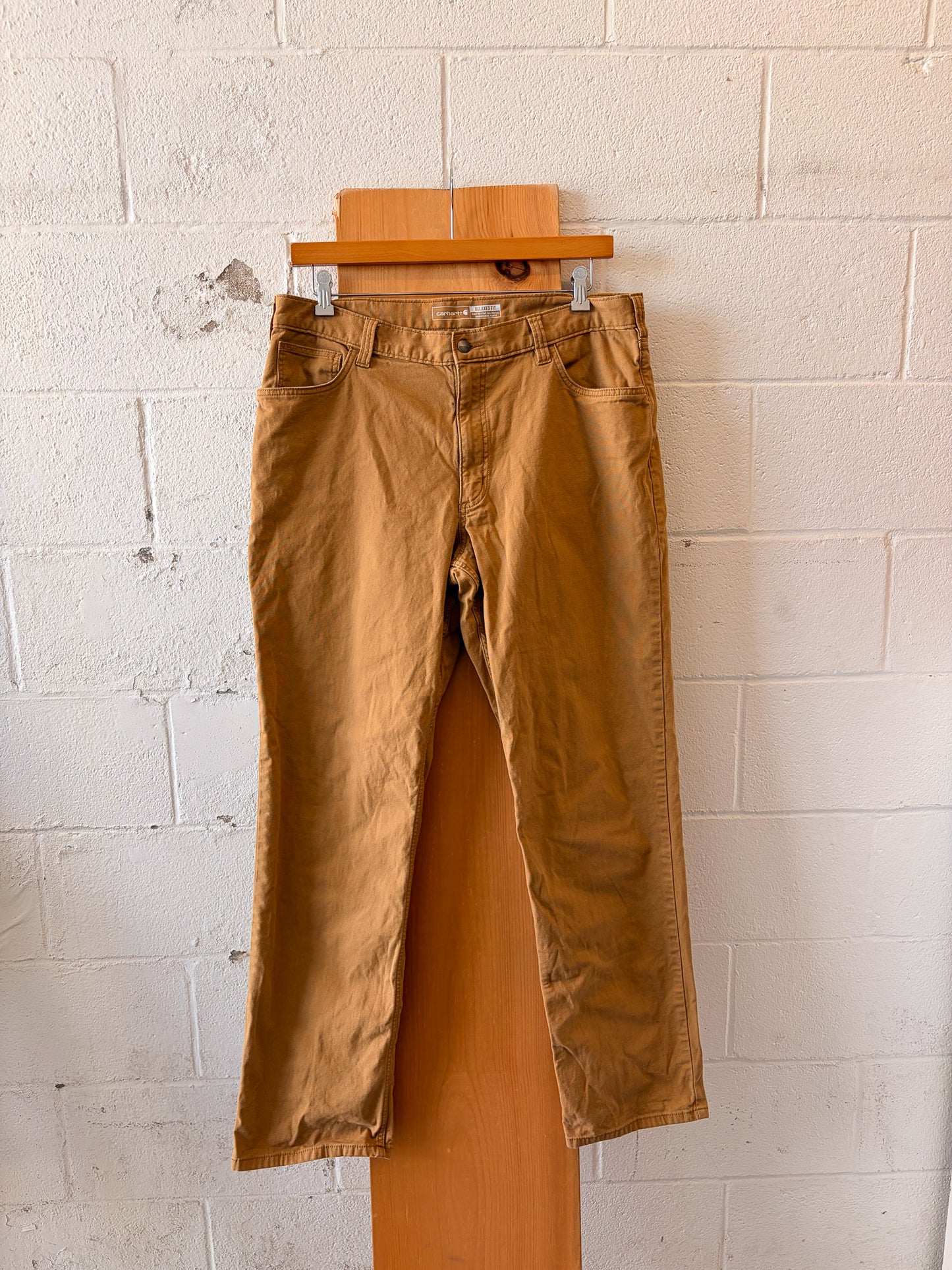 Carhartt Relaxed Fit Khaki Pants : 38x34