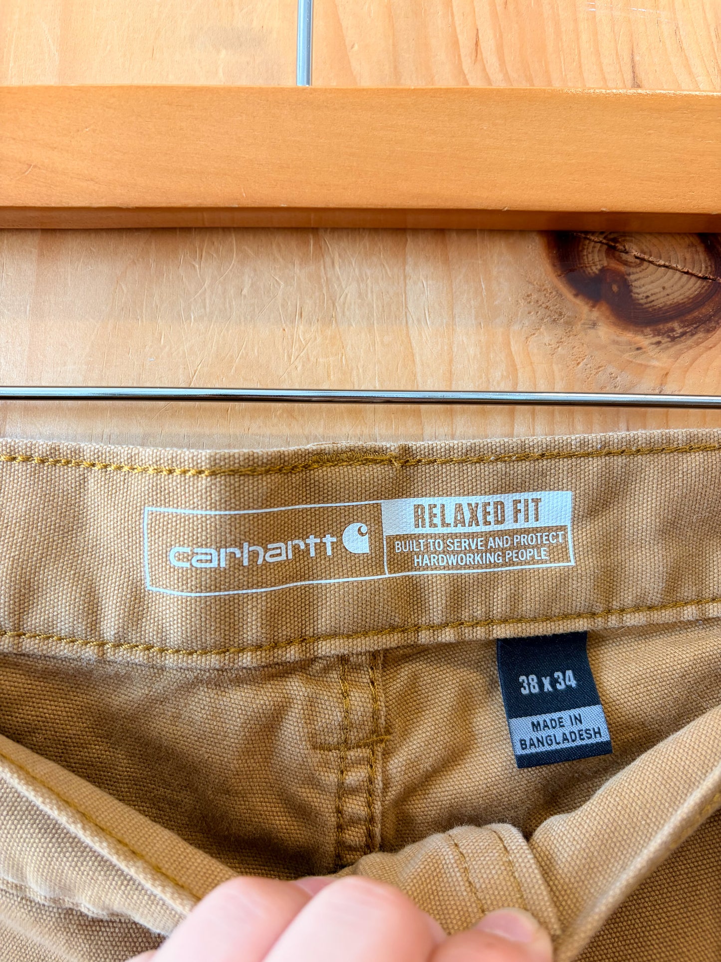 Carhartt Relaxed Fit Khaki Pants : 38x34