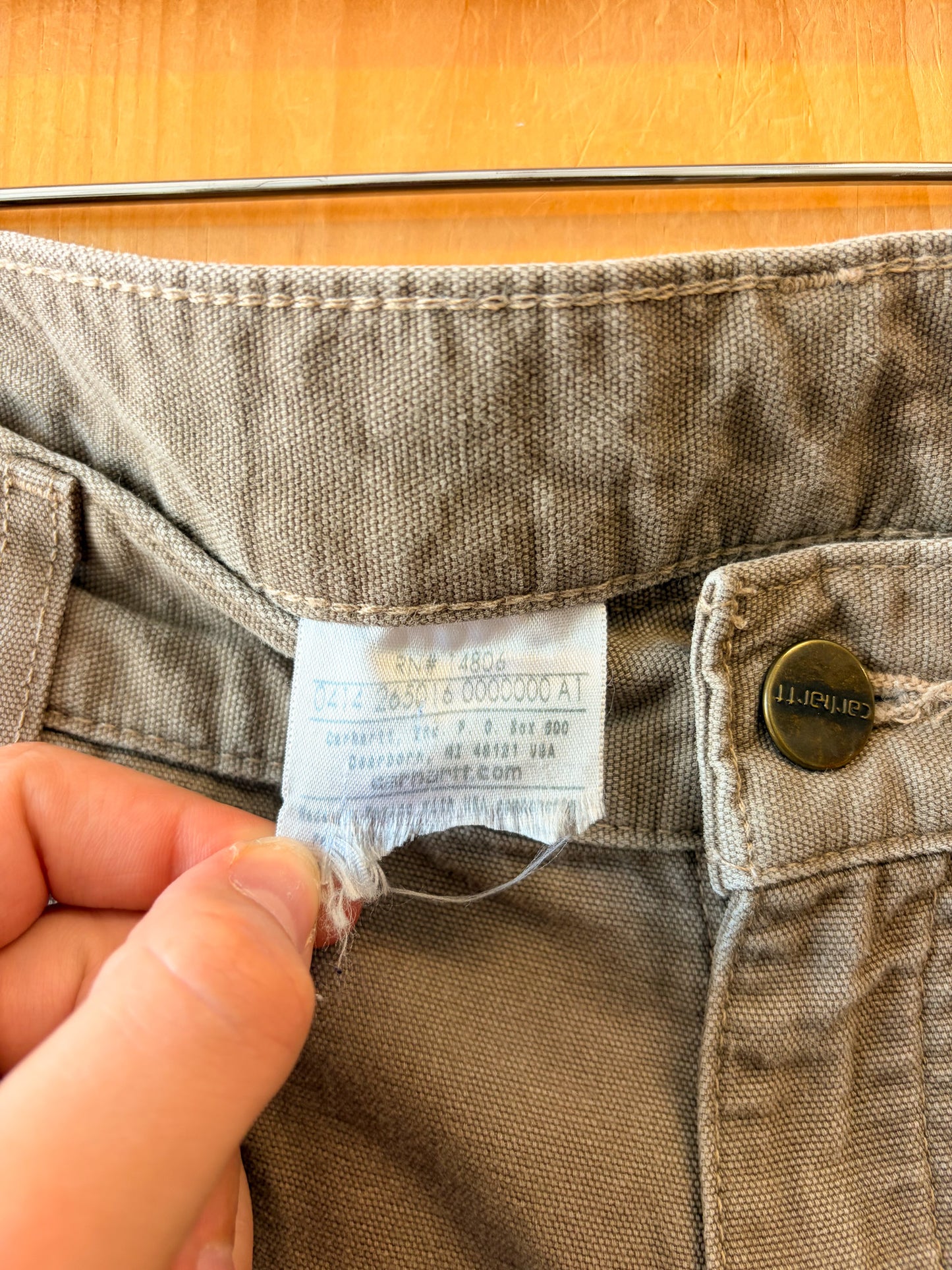 Gray Carhartt Pants : 38"W