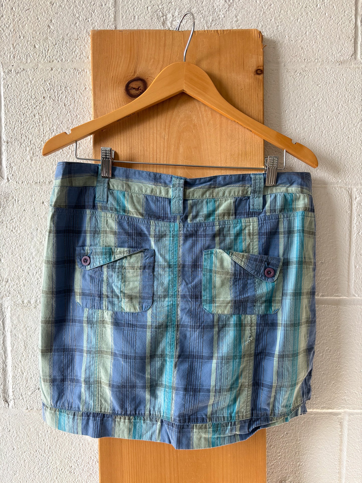 Plaid Y2K Skort : L