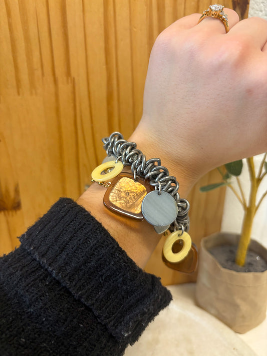 Chunky Charm Bracelet