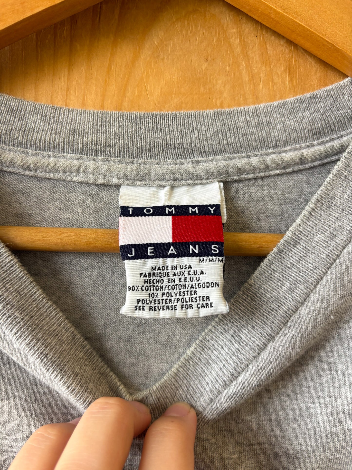 Vtg Tommy Hilfiger Tee : M