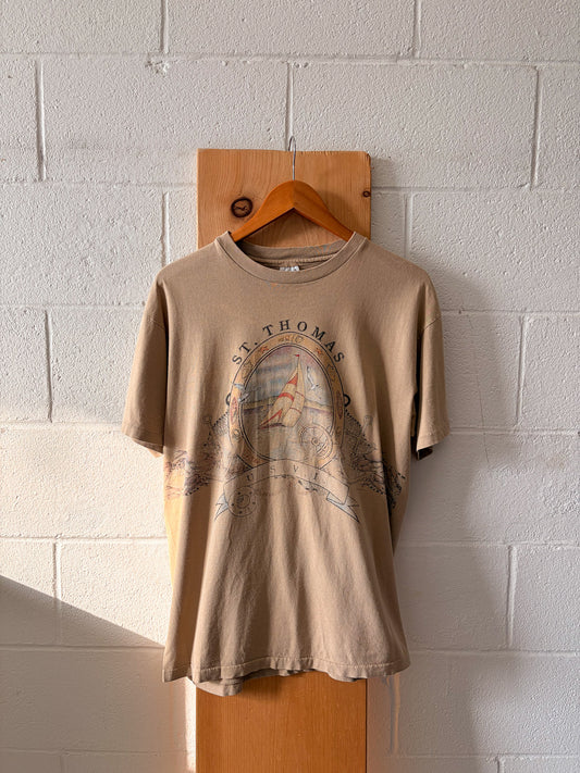 Vtg St Thomas Tee : L