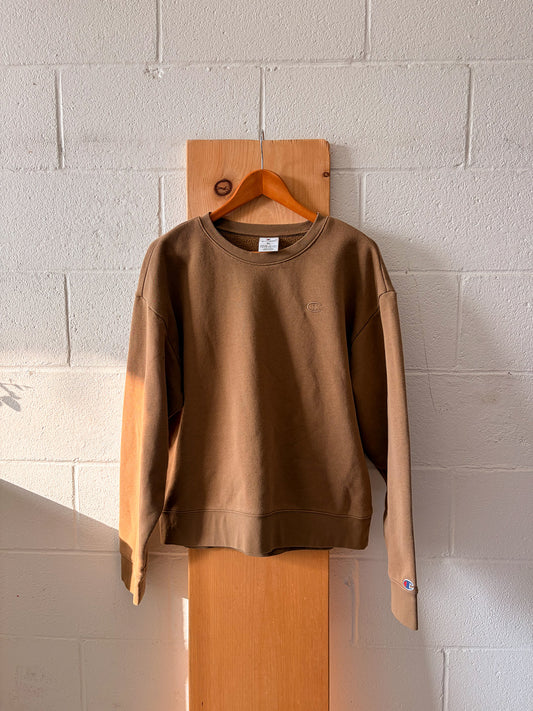 Brown Champion Crewneck : XL