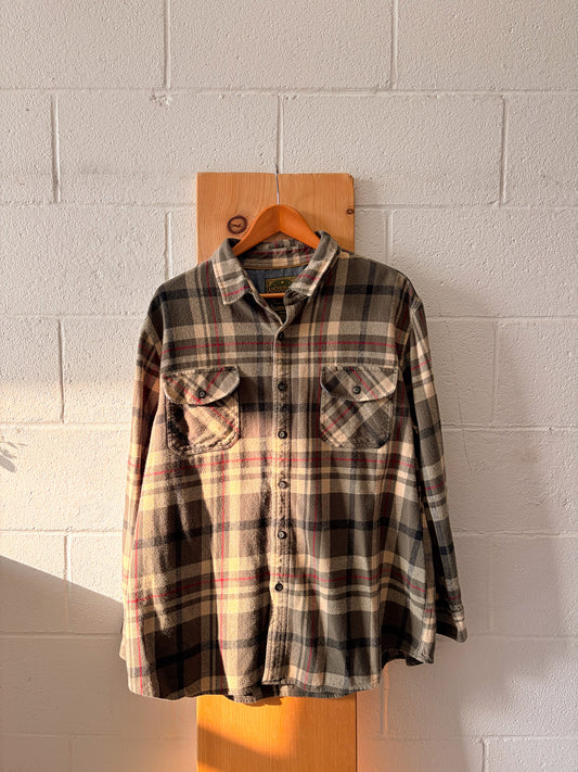 Heavy Green Flannel : XXL
