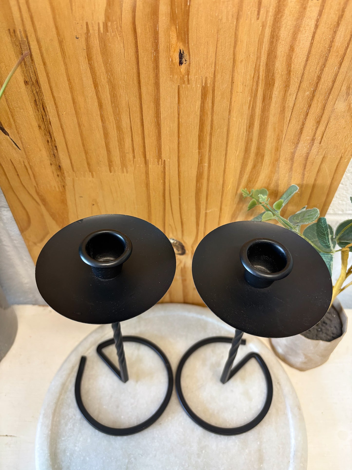 Set of Two Candle Stick Holders (Local Pick Up Only)